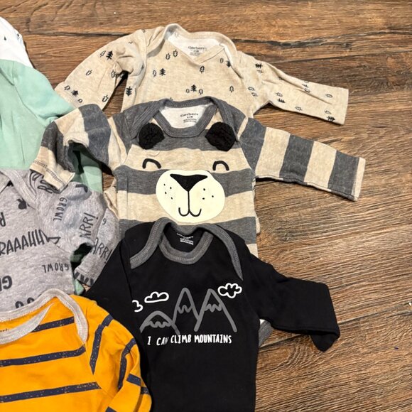 Baby Boy long sleeve bodysuit bundle - Picture 4 of 4